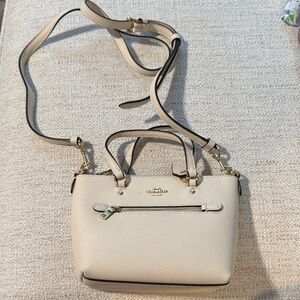 Coach Cream Mini Crossbody Bag